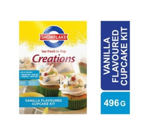Picture of SNOWFLAKE CREATIONS - CUP CAKE - VANILLA 496g