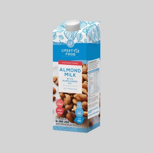 Picture of LIFESTYLE FOOD ALMOND MILK - UNSWEETENED 1L