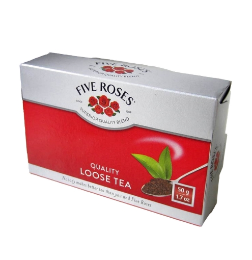 Picture of FIVE ROSES LOOSE TEA LEAVES BOX 50g
