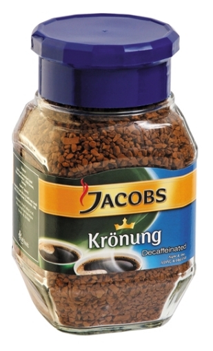 Picture of JACOBS COFFEE DECAFINATED BLUE LABEL (GLASS) 200g