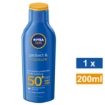 Picture of NIVEA SUN PROTECT & MOISTURE SUNSCREEN LOTION SPF50+ 200ml 