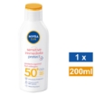 Picture of NIVEA SUN SUNSCREEN SENSITIVE ADULT LOTION IMMEDIATE PROTECT SPF50+ 200ml