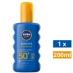 Picture of NIVEA SUN PROTECT & MOISTURE SUN SUNSCREEN SPRAY SPF50+ 200ml
