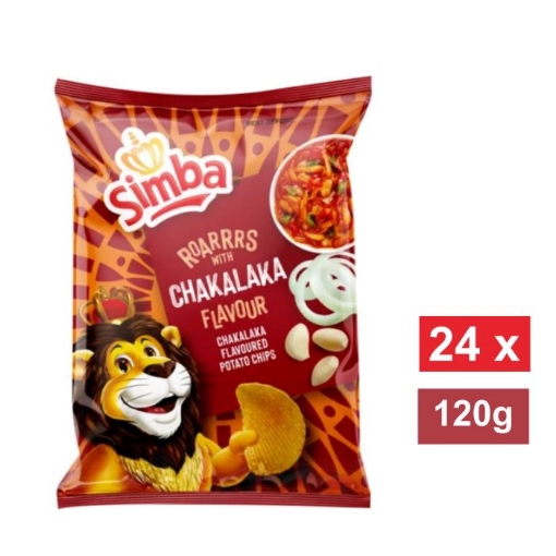 ZimZone. SIMBA CHAKALAKA FLAVOURED POTATO CHIPS 120g