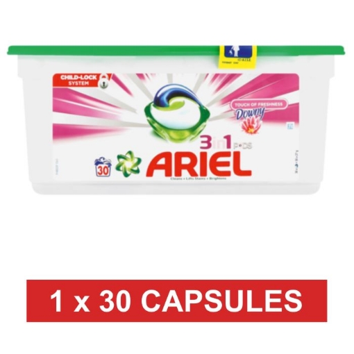 Picture of ARIEL AUTO 3 IN 1 DETERGENT CAPSULES - REGULAR 30's