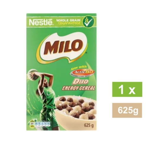 Picture of NESTLE MILO DUO ENERGY WHOLEGRAIN CEREAL 625g