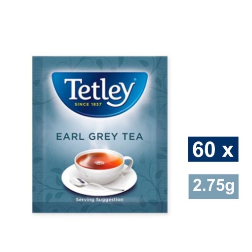 Picture of TETLEY EARL GREY TEA ENVELOPES 60x2.75g 