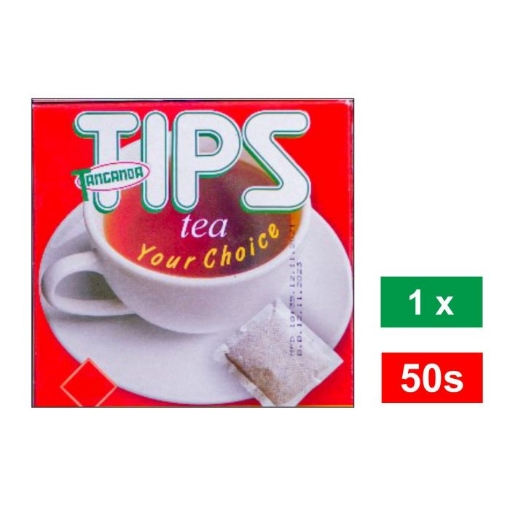 Picture of TANGANDA TIPS TEABAGS BOX 50's 
