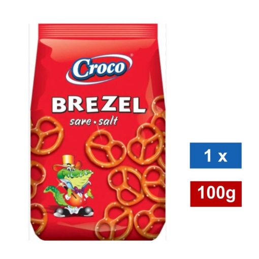 Picture of CROCO SALTED BREZELS 100g 