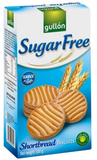 Picture of GULLON SUGAR FREE SHORTBREAD BISCUIT 330g 