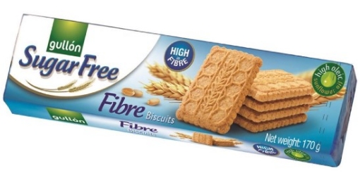 Picture of GULLON SUGAR FREE FIBRE COOKIES 170g 