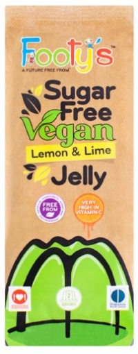 Picture of FOOTY'S SUGAR FREE LEMON & LIME VEGN JELLY 35g