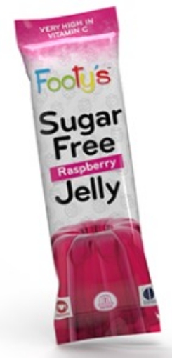 Picture of FOOTY'S SUGAR FREE RASBERRY JELLY 40g 