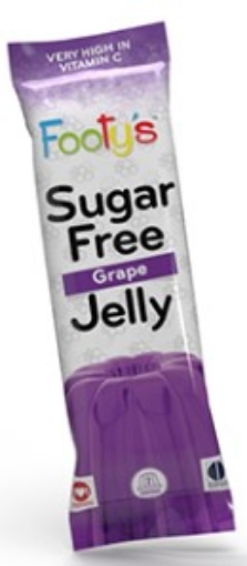 Picture of FOOTY'S SUGAR FREE GRAPE JELLY 40g  