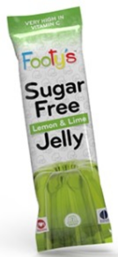 Picture of FOOTY'S SUGAR FREE LEMON & LIME JELLY 40g