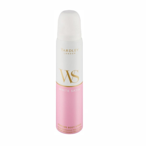 Picture of YARDLEY LONDON WHITE SATIN PERFUME BODY SPRAY 90ml  