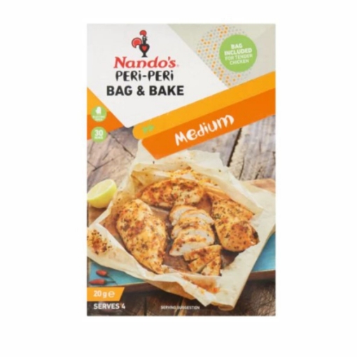 Picture of NANDO'S PERI PERI BAG N BAKE MEDIUM  20g 