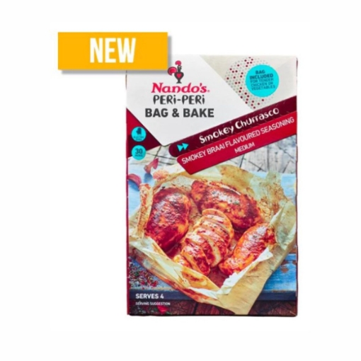 Picture of NANDO'S PERI PERI BAG N BAKE SMOKEY CHURRASCO 20g