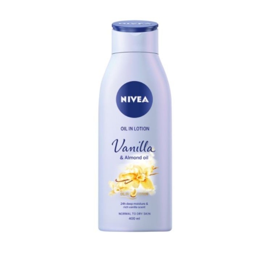 Picture of NIVEA VANILLA & ALMOND OIL BODY LOTION 400ml