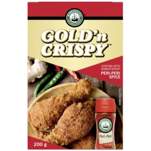 Picture of ROBERTSONS GOLD'N CRISPY - PERI PERI COATING 200g
