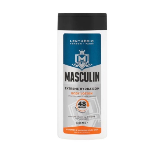 Picture of LENTHERIC LONDON & PARIS MASCULIN EXTREME BODY LOTION 400ml 