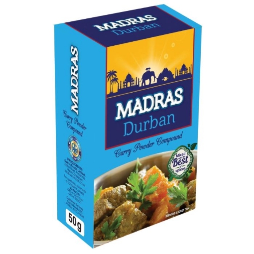 Picture of MADRAS CURRY POWDER - DURBAN 50g