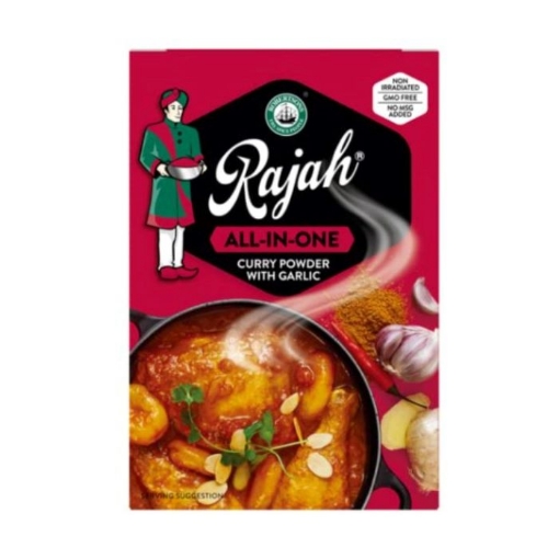 Picture of ROBERTSONS RAJAH ALL IN ONE CURRY WITH GARLIC 100g