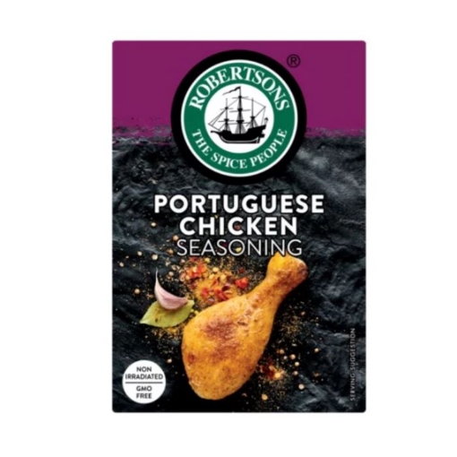 Picture of ROBERTSONS PORTUGUESE CHICKEN SPICE REFILL BOX 75g