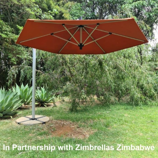 Picture of ZIMBRELLAS CANTILEVER ROUND 3.2 METRE GARDEN UMBRELLA