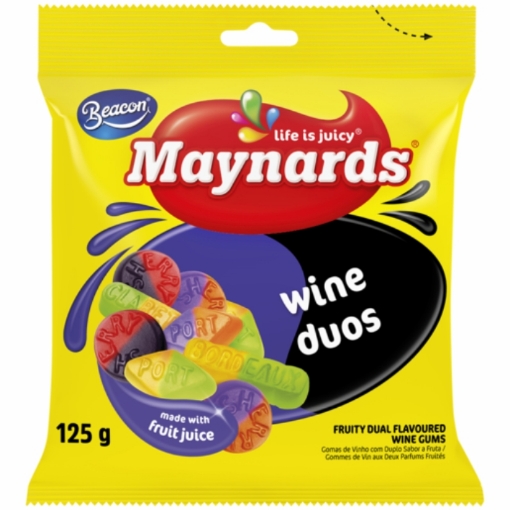 Picture of MAYNARDS MINI WINE GUMS 125g 