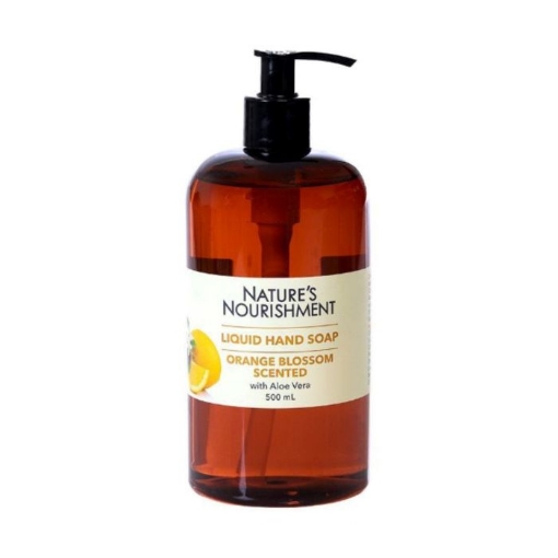 Picture of NATURES NOURISHMENT ORANGE BLOSSOM LIQUID HAND WASH 500ml  