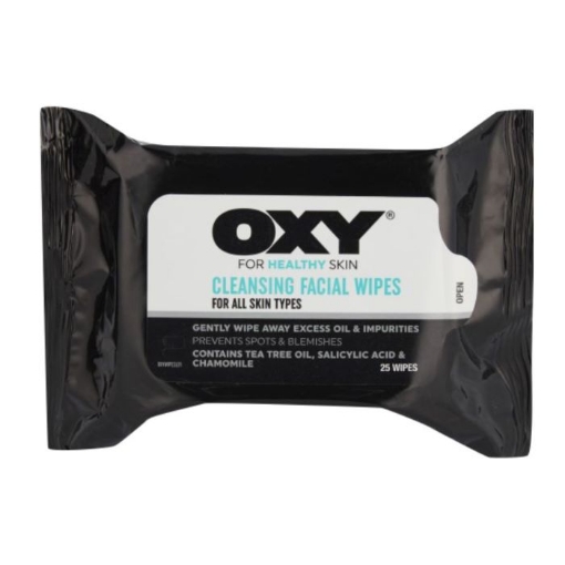 Picture of OXY REGULAR FACIAL CLEANSING WIPES 25's