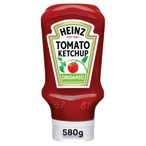 Picture of HEINZ ORGANIC TOMATO KETCHUP 580g