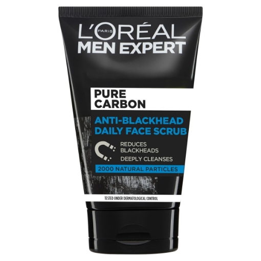 Picture of L'OREAL MEN EXPERT PURE CARBON ANTI BLACKHEAD FACE WASH 100ml