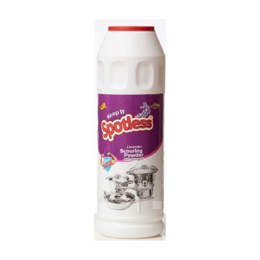 Picture of SPOTLESS LAVENDER SCOURING POWDER BOTTLE 1KG 
