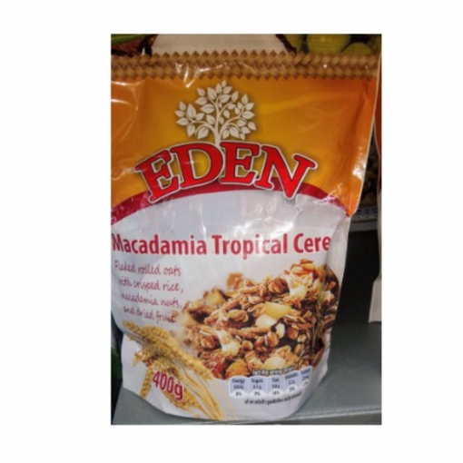 Picture of EDEN MACADEMIA TROPICAL CEREAL 400g 
