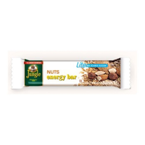 Picture of JUNGLE LITE NUTS ENERGY BAR 40g 