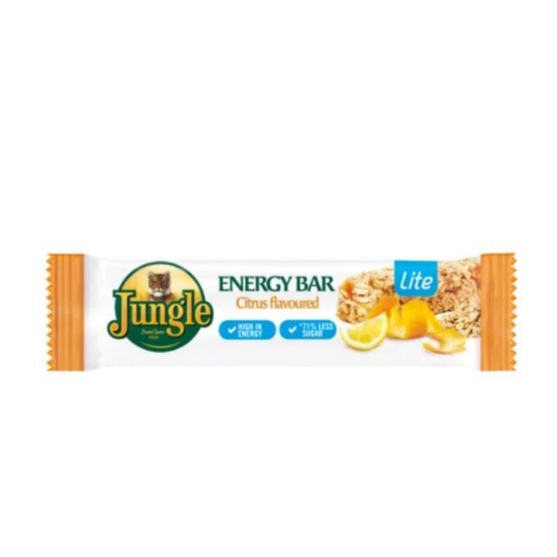 Picture of JUNGLE LITE CITRUS ORANGE ENERGY BAR 40g  