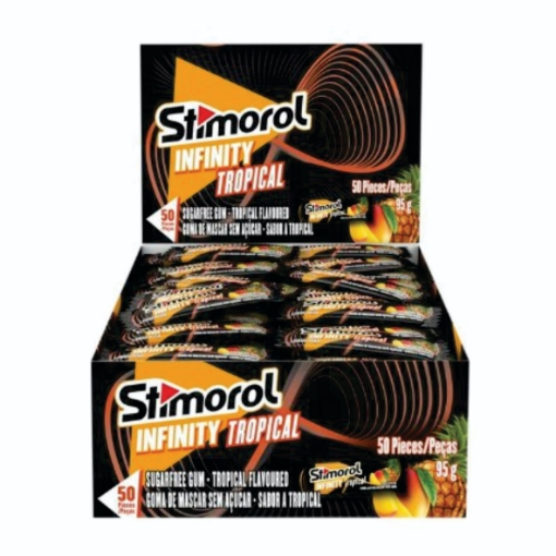 Picture of STIMOROL INFINITY TROPICAL GUM 50 pcs  