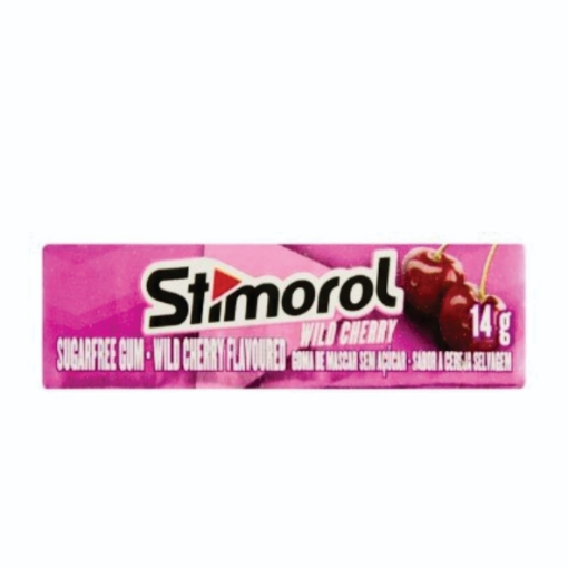 Picture of STIMOROL WILD CHERRY FLAVOURED SUGARFREE GUM 1pc