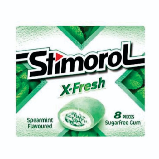 Picture of STIMOROL X-FRESH SPEARMINT FLAVOURED SUGARFREE GUM 1's 
