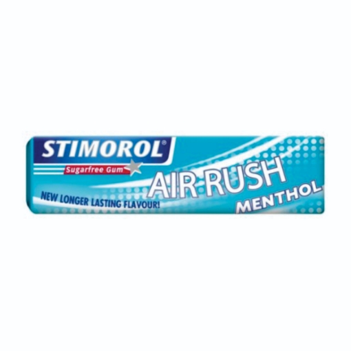 Picture of STIMOROL AIR RUSH MENTHOL FLAVOURED SUGARFREE GUM 1's 