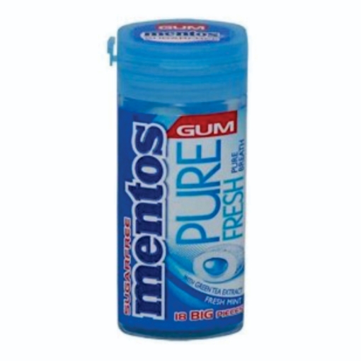 Picture of MENTOS PURE FRESH SUGARFREE GUM 18's