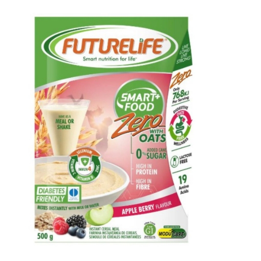 Picture of FUTURELIFE SMART FOOD ZERO WITH OATS, APPLE BERRY FLAVOURED 500g