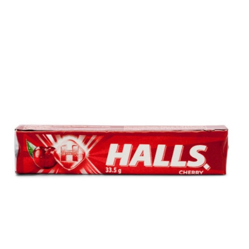 Picture of HALLS CHERRY FLAVOURED LOZENGES 33.5g 