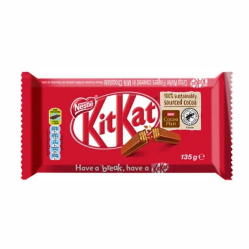Picture of NESTLE KIT KAT 11 FINGER MILK CHOCOLATE BAR 135g