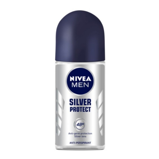 Picture of NIVEA MEN SILVER PROTECT ANTI PERSPIRANT DEODORANT ROLL ON 50ml  