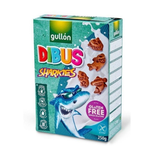 Picture of GULLON GLUTEN FREE SHARKIES BISCUITS 250g