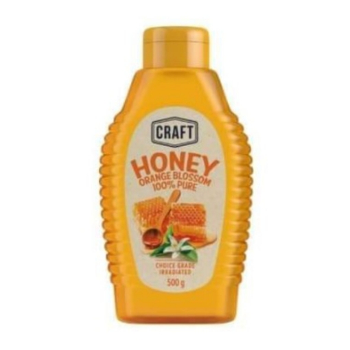 Picture of CRAFT ORANGE BLOSSOM HONEY 500g