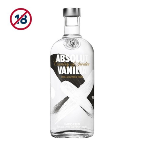 Picture of ABSOLUT VANILLA FLAVOURED VODKA BOTTLE 750ML   